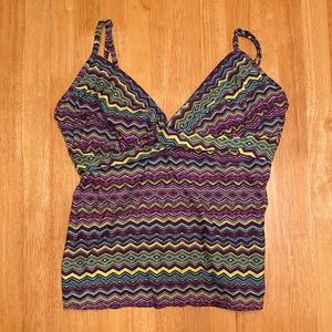 Athleta 40D/DD tankini top